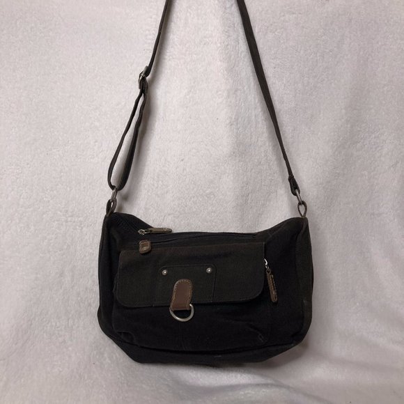 Unbranded Handbags - Womens Cotton And Faux Leather Utility Purse Sz OS